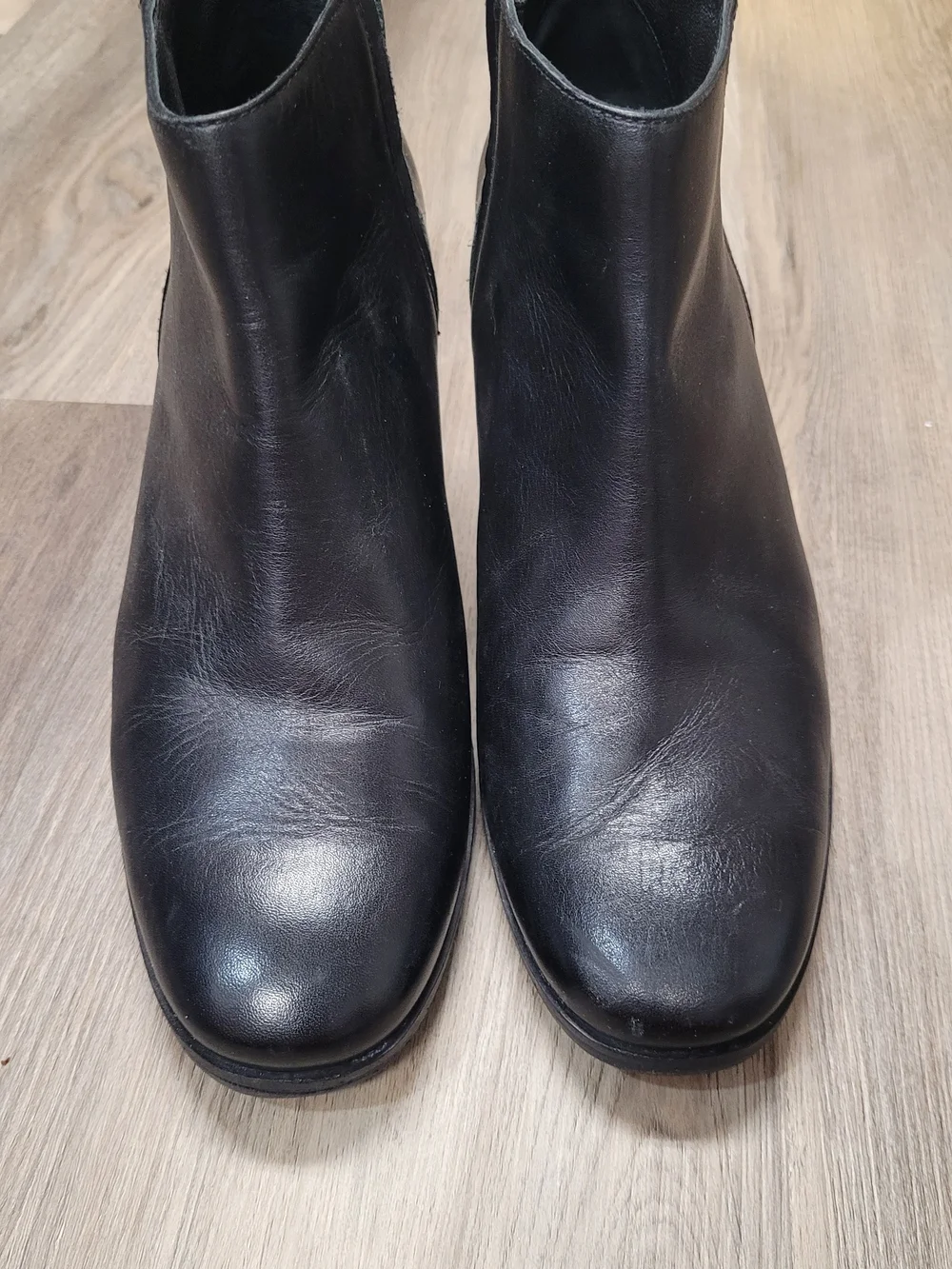 Rachel Comey Black Leather Ankle Booties